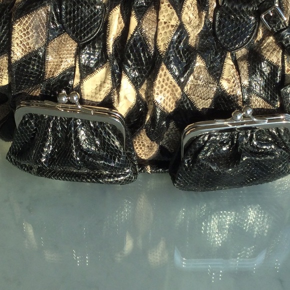 Dolce and Gabbana patchwork snakeskin Ms Curly bag - Picture 5 of 13